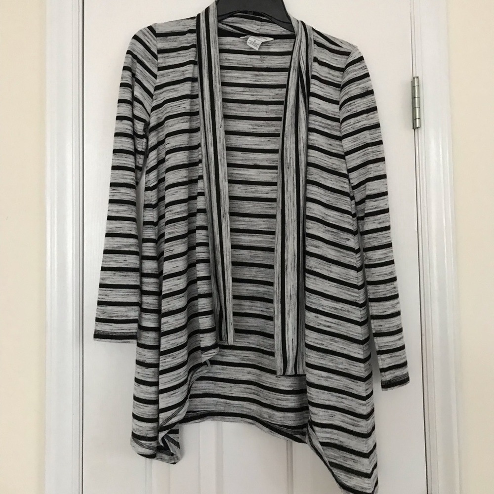 Liz Claiborne weekend stripy cardigan